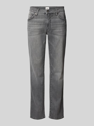 Brax Regular Fit Jeans im 5-Pocket-Design Modell 'Chuck' Mittelgrau 1