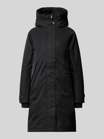 Didriksons Parka met capuchon, model 'LUNA' Zwart - 2