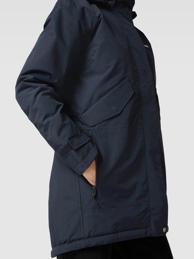 Didriksons Steppjacke mit abnehmbarer Kapuze Dunkelblau 3