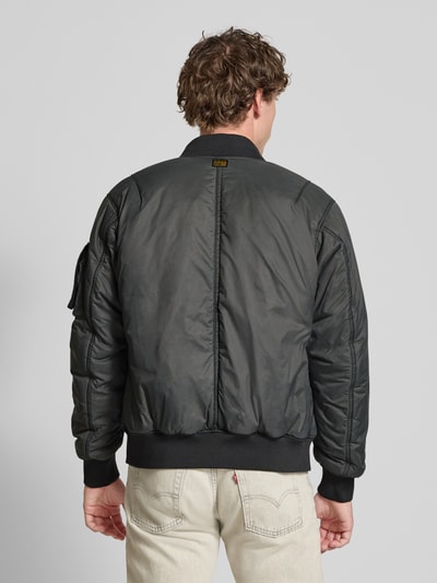 G-Star Raw Bomberjack met ribboorden Antraciet - 5