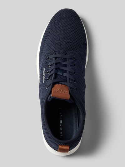 Tommy Hilfiger Sneakersy niskie z wytłoczonym logo Granatowy 3