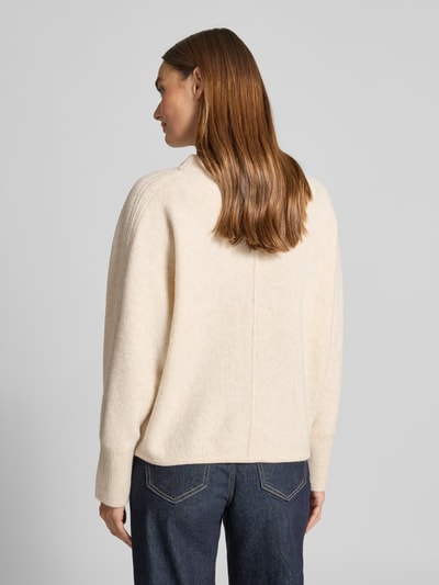 s.Oliver RED LABEL Regular Fit Strickpullover mit Woll-Anteil Beige 5