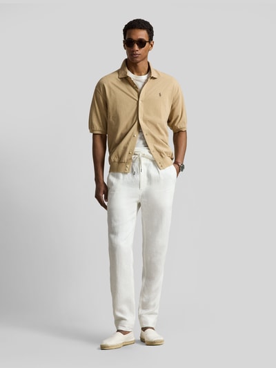 Polo Ralph Lauren Regular Fit Freizeithemd aus reiner Baumwolle Khaki 1
