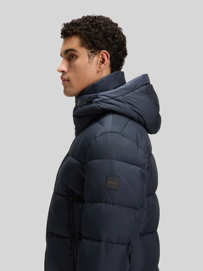 BOSS Orange Regular Fit Steppjacke aus wasserabweisendem Material Modell 'OMARIS' Dunkelblau 6