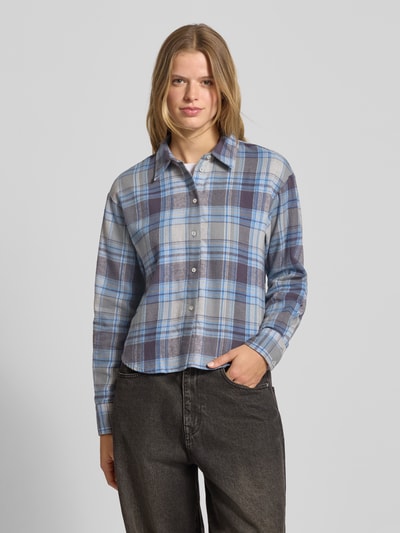 Only Regular fit overhemdblouse van puur katoen, model 'JILDA' Lichtblauw - 4