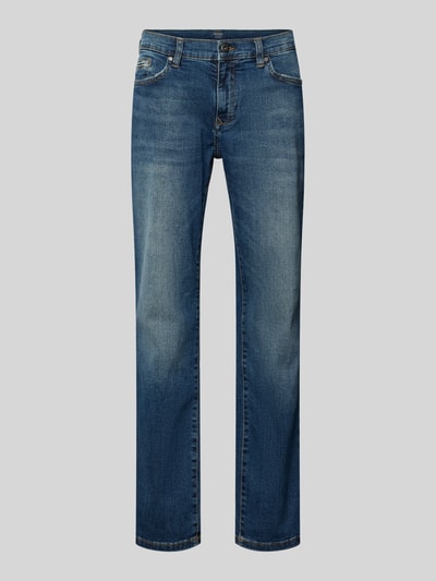 MCNEAL Regular fit jeans met steekzakken Rookblauw - 2
