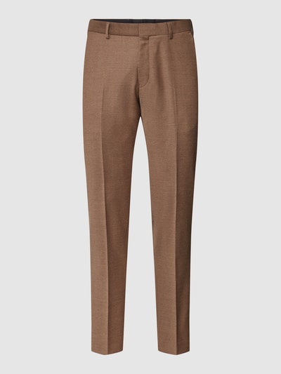 Tiger Of Sweden Pantalon met persplooien, model 'Tenutas' Lichtbruin - 2