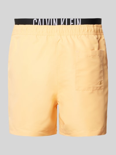 Calvin Klein Underwear Badehose mit elastischem Bund Orange 3