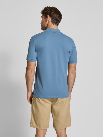 BOSS Koszulka polo o kroju regular fit z czystej bawełny model ‘PALLAS’ Niebieski 5