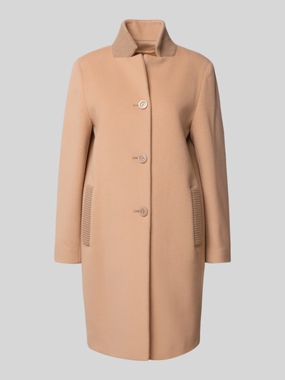 ICONS Cinzia Rocca Wollmantel mit Kaschmir-Anteil Camel 2