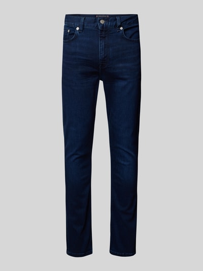 Tommy Hilfiger Slim fit jeans van katoenmix, model 'BLEECKER' Donkerblauw - 2