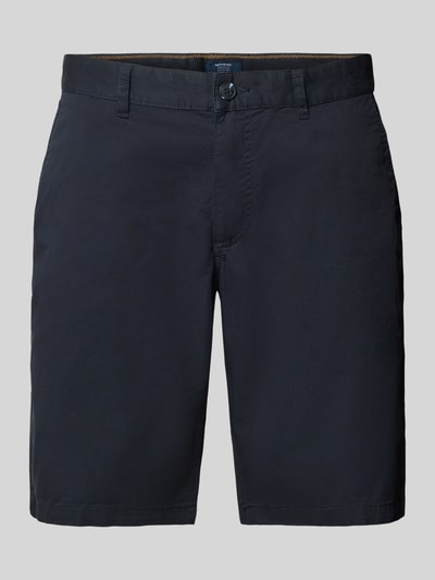 MCNEAL Slim Fit Bermudas mit Eingrifftaschen Marine 2