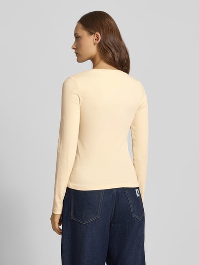 Guess Jeans Shirt met lange mouwen en labelstitching Ecru - 5