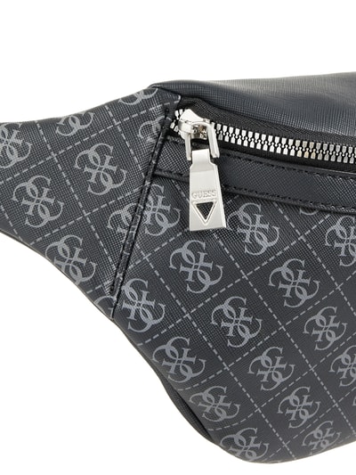 Guess Bauchtasche mit Logo-Muster Black 2