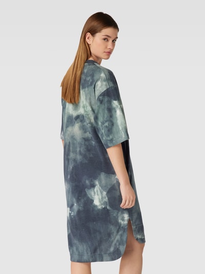 G-Star RAW Knielange T-shirtjurk met ronde hals Oceaanblauw - 5