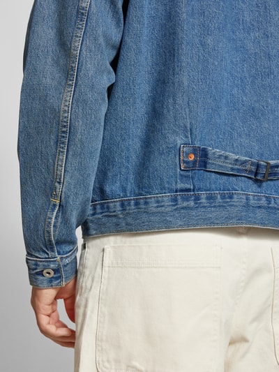 Levi's® Jeansjacke mit Brusttasche und Label-Detail Jeansblau 3