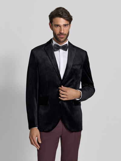 Matinique 2-Knopf-Sakko mit Reverskragen Modell 'george' Black 4