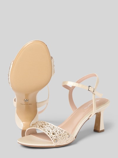 Tamaris Sandaletten mit Strassstein-Besatz Offwhite 4