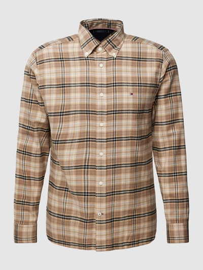 Tommy Hilfiger Freizeithemd mit Tartan-Karo Khaki 2