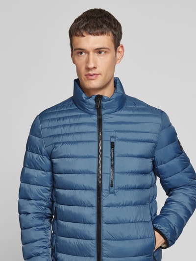 Tom Tailor Regular Fit Steppjacke mit wasserabweisender Funktion Petrol 3