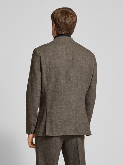 SELECTED HOMME Slim fit colbert met wol, model 'SLIM-REED WOOL' Lichtbruin - 5