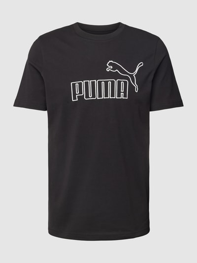 PUMA PERFORMANCE T-Shirt mit Label-Print Modell 'ELEVATED' (black ...