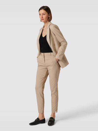 COMMA Stoffhose mit französischen Eingrifftaschen Sand 1