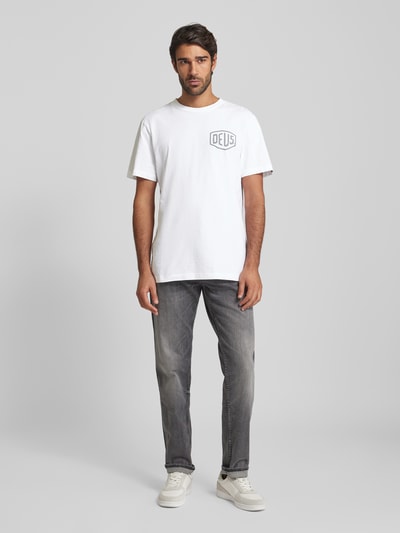 DEUS EX MACHINA T-Shirt mit Label-Print Modell 'Venice' Weiss 1