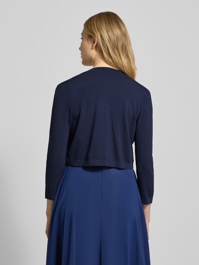 Swing Cropped Cardigan aus Viskose-Mix im offenen Design Marine 5