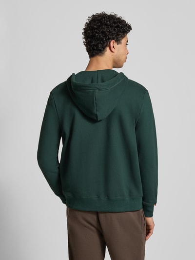 Superdry Regular Fit Sweatjacke mit Logo-Stitching Dunkelgruen 5