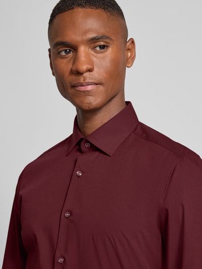 OLYMP Level Five Slim Fit Business-Hemd mit Kentkragen Rot 3
