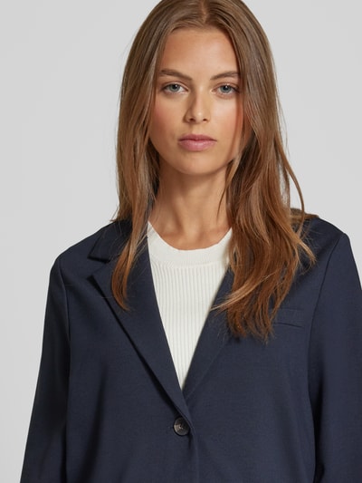 Brax Blazer met reverskraag, model 'BELLA' Marineblauw - 3