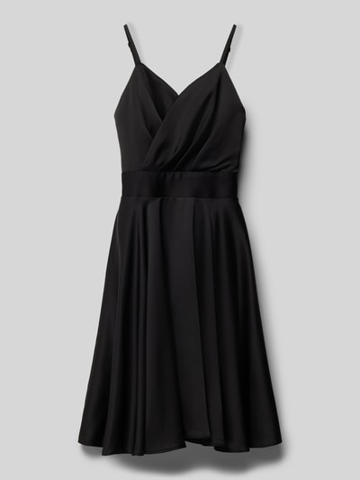 G.O.L. Kleid mit V-Ausschnitt Black 1