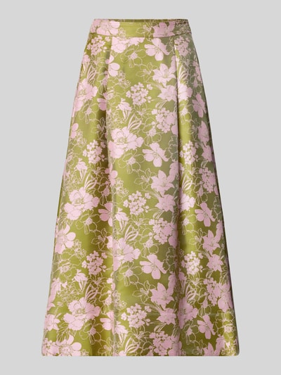 JOOP! Ausgestellter Maxi-Rock mit Allover-Muster Modell 'Sagira2' Pink 2