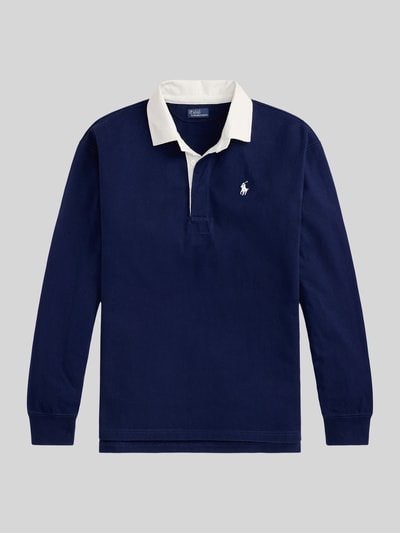 Polo Ralph Lauren Relaxed Fit Rugbyshirt aus reiner Baumwolle Royal 2