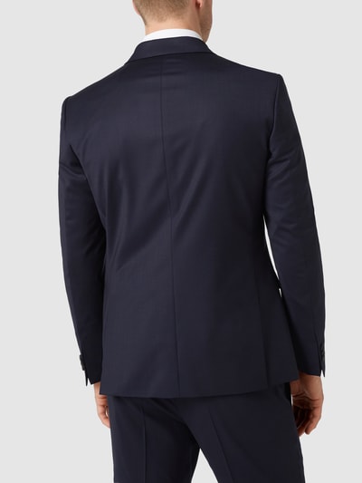 JOOP! Collection Extra Slim Fit 2-Knopf-Sakko aus Wolle Modell 'Damon' Marineblau 5