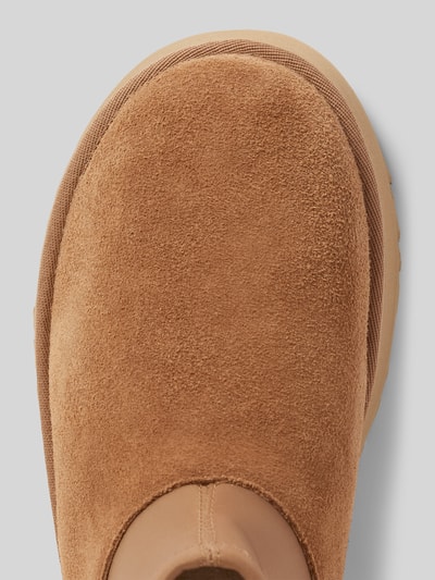 UGG Lederstiefel mit elastischem Schaft Modell 'CLASSIC MINI DIPPER' Camel 3