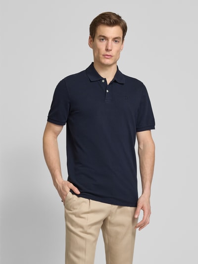 ECOALF Regular Fit Poloshirt mit Logo-Stitching Modell 'TEDANALF' Marine 4