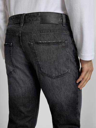 BOSS Orange Regular fit jeans van katoenmix, model 'RE.MAINE BO' Antraciet - 3