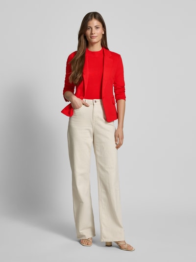 Vero Moda Regular Fit Blazer mit Baumwoll-Anteil Modell 'JULIA' Rot 1