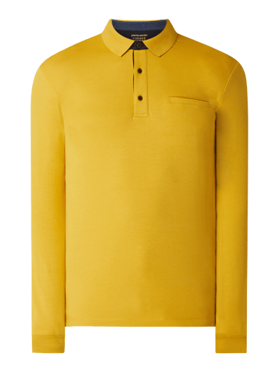 Pierre Cardin Koszulka polo z bawełny  Żółty 2