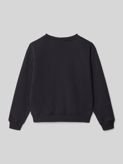 Calvin Klein Jeans Sweatshirt mit Label-Stitching und Rundhalsausschnitt Black 3