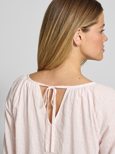 s.Oliver RED LABEL Relaxed Fit Bluse aus Baumwoll-Viskose-Mix Hellrosa 3
