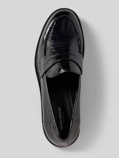 Vagabond Penny-Loafer aus Leder mit Schaftbrücke Modell 'AMINA' Black 4