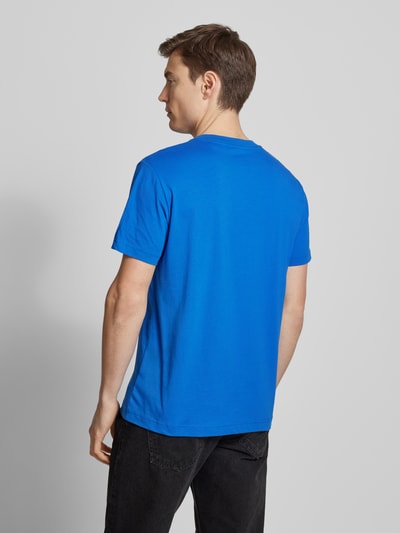 Gant T-Shirt mit Label-Details Royal 5