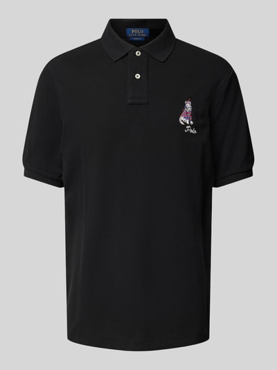 Polo Ralph Lauren Poloshirt mit Logo-Stitching Black 2