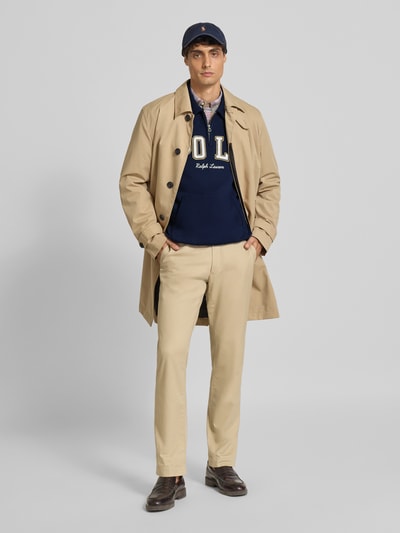 Polo Ralph Lauren Sweatshirt mit Label-Stitching Marine 1