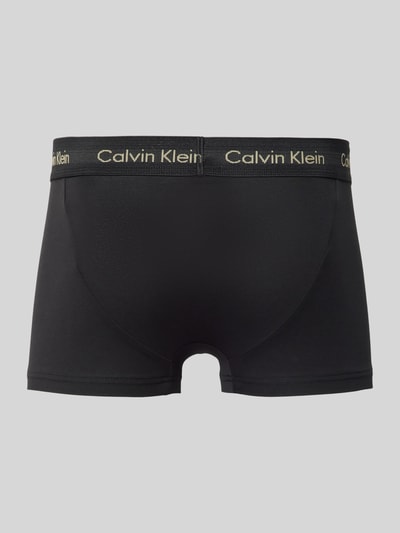 Calvin Klein Underwear Boxershort met elastische band met logo in een set van 3 stuks Rood - 3