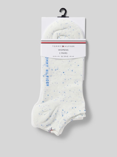 Tommy Hilfiger Sneakersocken aus Viskose-Mix im 2er-Pack Hellblau 3