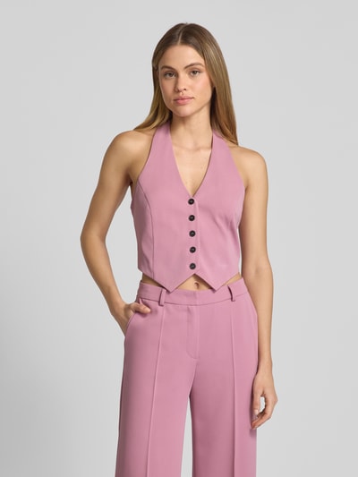 Swing Gilet met halter Rosé - 4